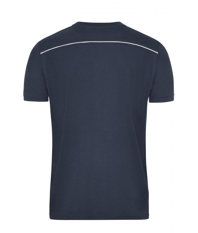 Men Men's Workwear T-Shirt - SOLID - OCS Blended Navy 8712