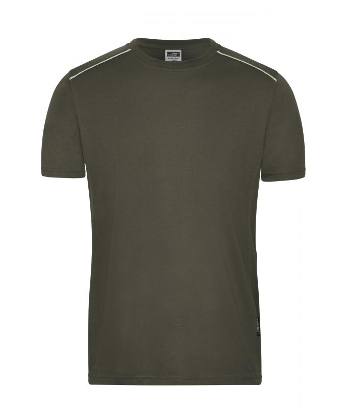 Men Men's Workwear T-Shirt - SOLID - OCS Blended Olive 8712