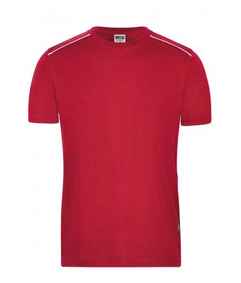Homme T-shirt de travail homme - SOLID - Rouge 8712