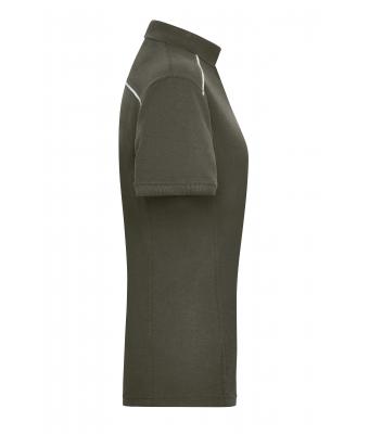 Dames Ladies' Workwear Polo - SOLID - Olijf 8709