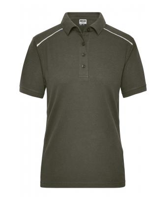 Dames Ladies' Workwear Polo - SOLID - Olijf 8709