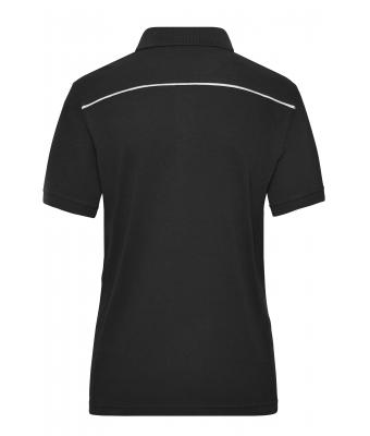 Dames Ladies' Workwear Polo - SOLID - Zwart 8709