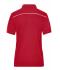 Femme Polo de travail femme - SOLID - Rouge 8709