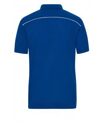 Heren Men's  Workwear Polo - SOLID -   OCS Blended Donkerroyal 8710