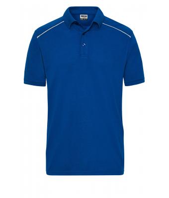 Heren Men's  Workwear Polo - SOLID -   OCS Blended Donkerroyal 8710