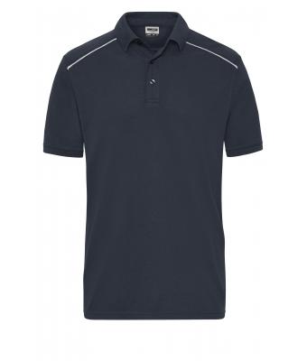 Heren Men's  Workwear Polo - SOLID -   OCS Blended Navy 8710