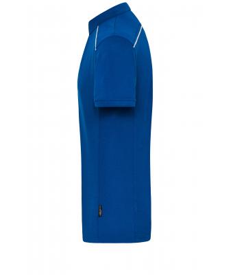 Men Men's  Workwear Polo - SOLID -   OCS Blended Dark-royal 8710