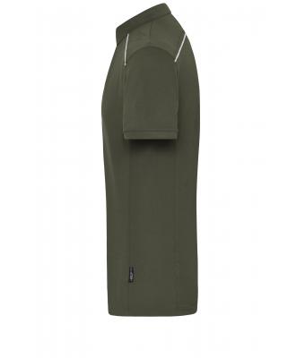 Men Men's  Workwear Polo - SOLID -   OCS Blended Olive 8710