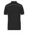 Men Men's  Workwear Polo - SOLID - Black 8710