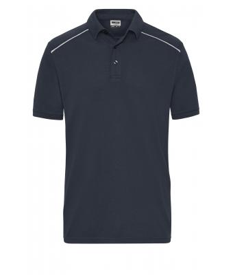 Men Men's  Workwear Polo - SOLID - Navy 8710