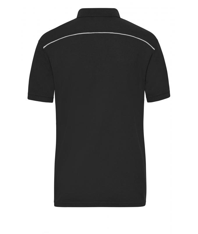 Men Men's Workwear Polo - SOLID - OCS Blended Black 8710