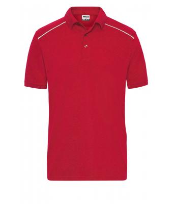 Men Men's Workwear Polo - SOLID - OCS Blended Red 8710