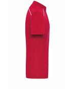 Heren Men's Workwear Polo - SOLID - OCS Blended Rood 8710