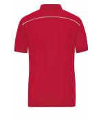 Heren Men's Workwear Polo - SOLID - OCS Blended Rood 8710