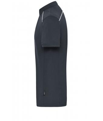 Homme Polo de travail homme Polo - SOLID -   OCS Blended Carbone 8710