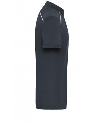 Homme Polo de travail homme Polo - SOLID -   OCS Blended Carbone 8710