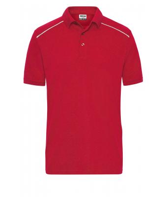 Homme Polo de travail homme Polo - SOLID - Rouge 8710