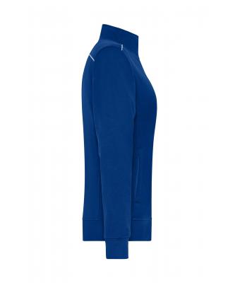 Damen Ladies' Workwear Sweat Jacket - SOLID - Dark-royal 8727