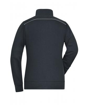 Dames Ladies' Workwear Sweat Jacket - SOLID - Carbon 8727
