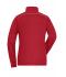 Dames Ladies' Workwear Sweat Jacket - SOLID - Rood 8727