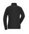 Dames Ladies' Workwear Sweat Jacket - SOLID - Zwart 8727