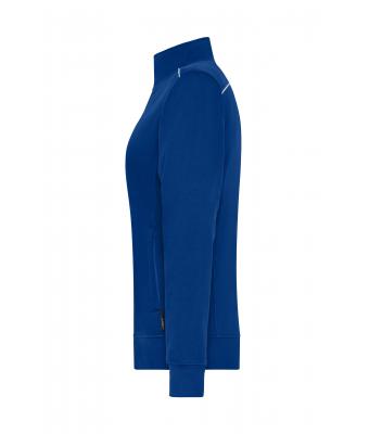 Femme Sweat de travail femme zippé - SOLID - Royal-foncé 8727
