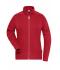 Femme Sweat de travail femme zippé - SOLID - Rouge 8727
