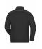 Unisexe Sweat de travail zippé - SOLID - Noir 8728