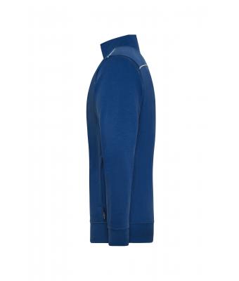 Unisex Workwear Sweat Jacket - SOLID - Donkerroyal 8728