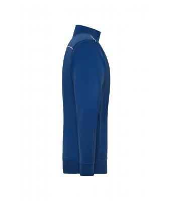Unisex Workwear Sweat Jacket - SOLID - Donkerroyal 8728