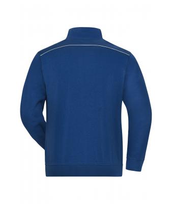 Unisex Workwear Sweat Jacket - SOLID - Donkerroyal 8728
