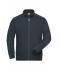 Unisex Workwear Sweat Jacket - SOLID - Carbon 8728