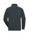 Unisexe Sweat de travail demi-zippé - SOLID - Carbone 8733