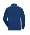 Unisex Workwear Half-Zip Sweat - SOLID - Donkerroyal 8733