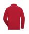 Unisex Workwear Half-Zip Sweat - SOLID - Rood 8733