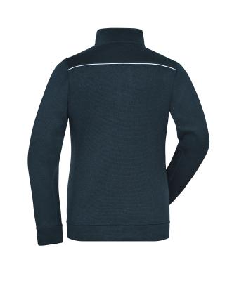 Ladies Ladies' Knitted Workwear Fleece Jacket - SOLID - Navy/navy 10221