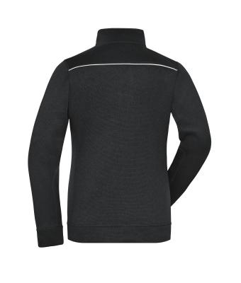Femme Veste polaire de travail tricot femme - SOLID - Noir/noir 10221
