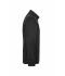 Men Men's Knitted Workwear Fleece Jacket - SOLID - Black/black 10222