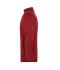 Heren Men's Knitted Workwear Fleece Jacket - SOLID - Rood-melange/zwart 10222