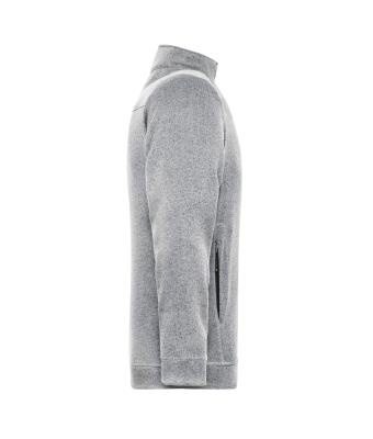 Homme Veste polaire de travail tricot femme - SOLID - Blanc-mélange/carbone 10222
