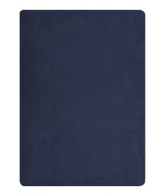 Unisex Fleece Blanket Navy 7553