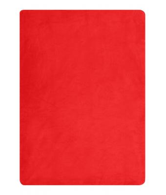Unisex Fleece Blanket Red 7553
