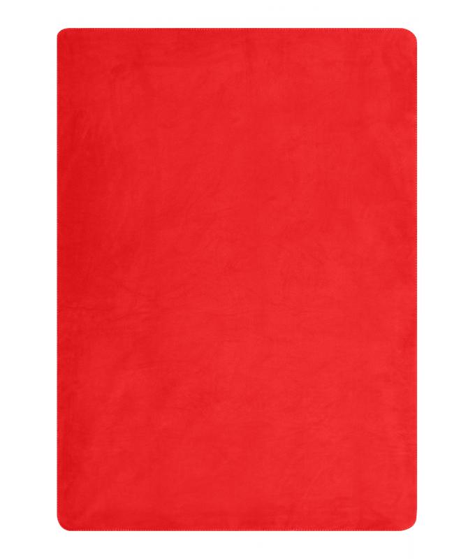 Unisex Fleece Blanket Red 7553