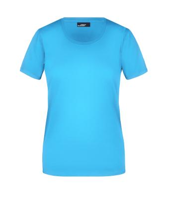 Damen Ladies' Basic-T Aqua 7554