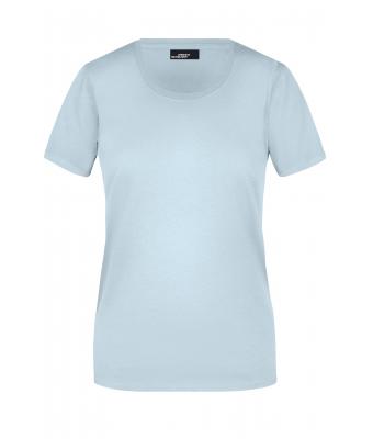Damen Ladies' Basic-T Light-blue 7554