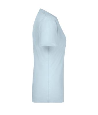 Dames Ladies' Basic-T Lichtblauw 7554