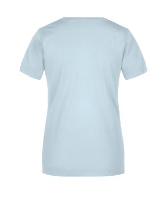 Dames Ladies' Basic-T Lichtblauw 7554