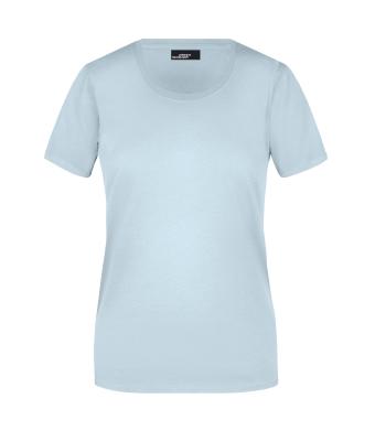 Dames Ladies' Basic-T Lichtblauw 7554