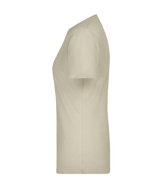 Damen Ladies' Basic-T Stone 7554