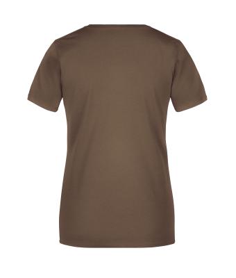 Dames Ladies' Basic-T Bruin 7554